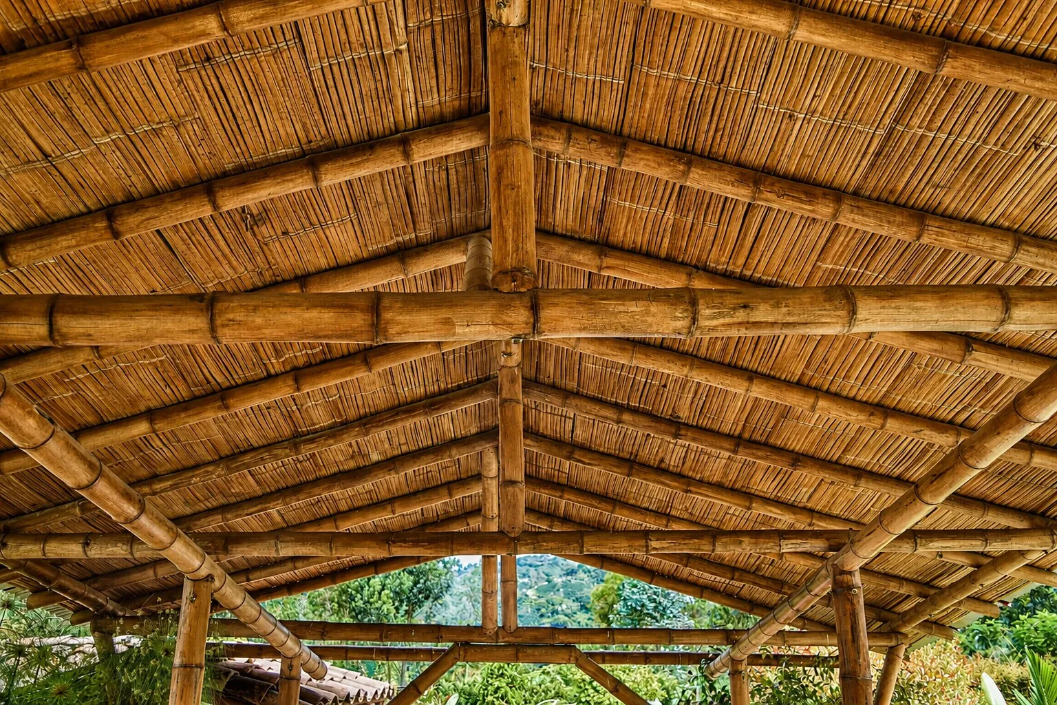 Restaurante Sumak — la luz cenital
