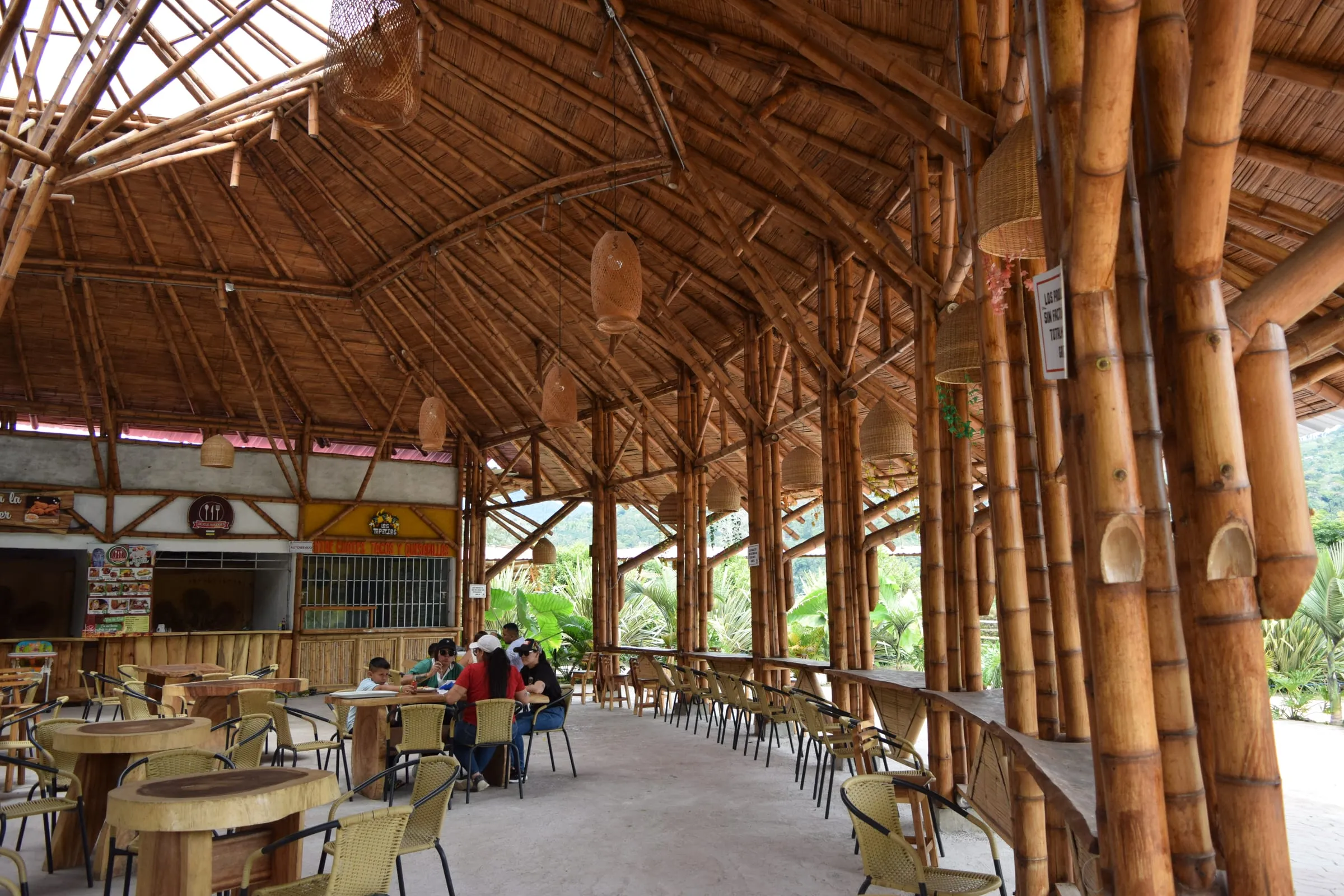 Restaurante Sumak — el gran comedor